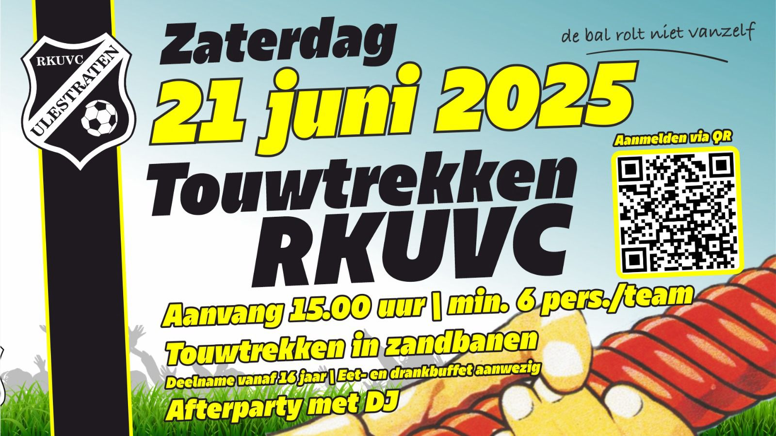 Touwtrekken in Ulestraten!